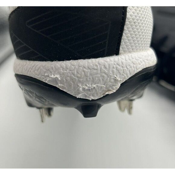 Mizuno‎ Heist IQ Black White Baseball Cleats 320501 Men's Size 12.5 New Display - Picture 6 of 6